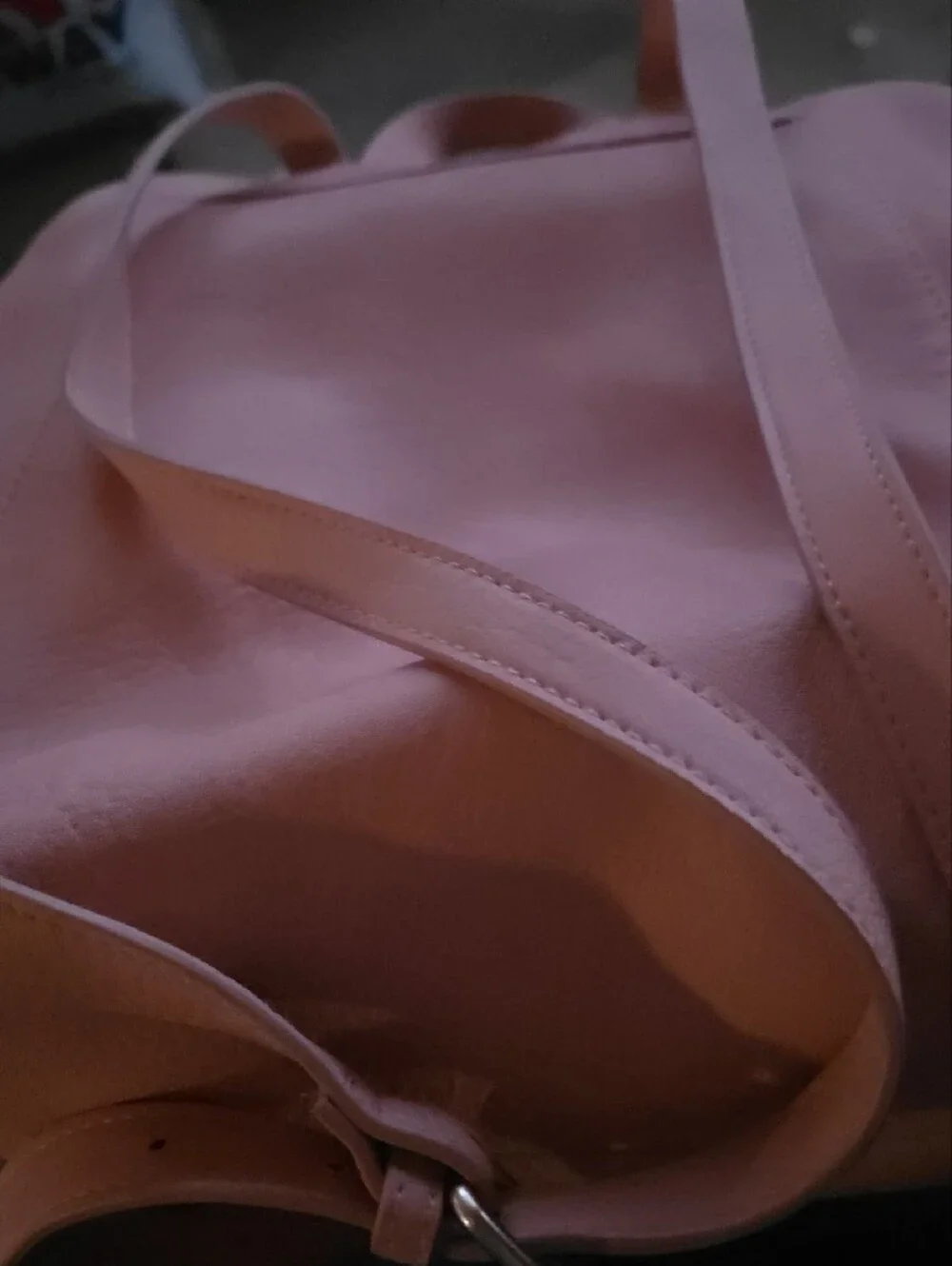 Universal Thread Pink Faux Leather Mini Backpack